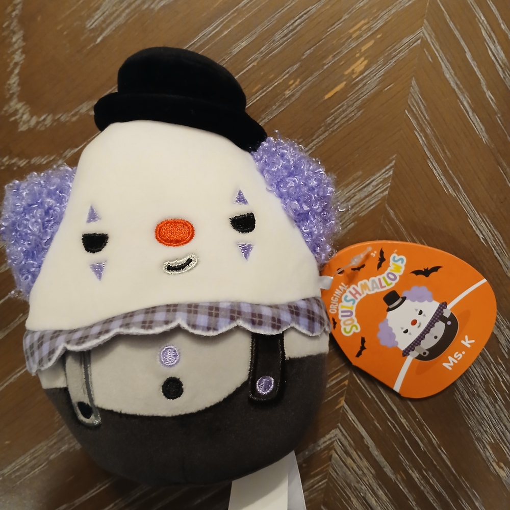 Squishmallows Ms. K Clown Plush